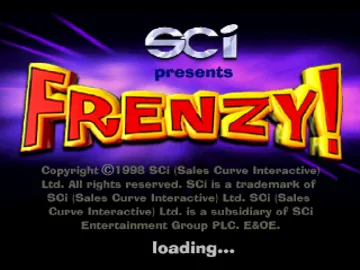 Frenzy! (EU) screen shot title